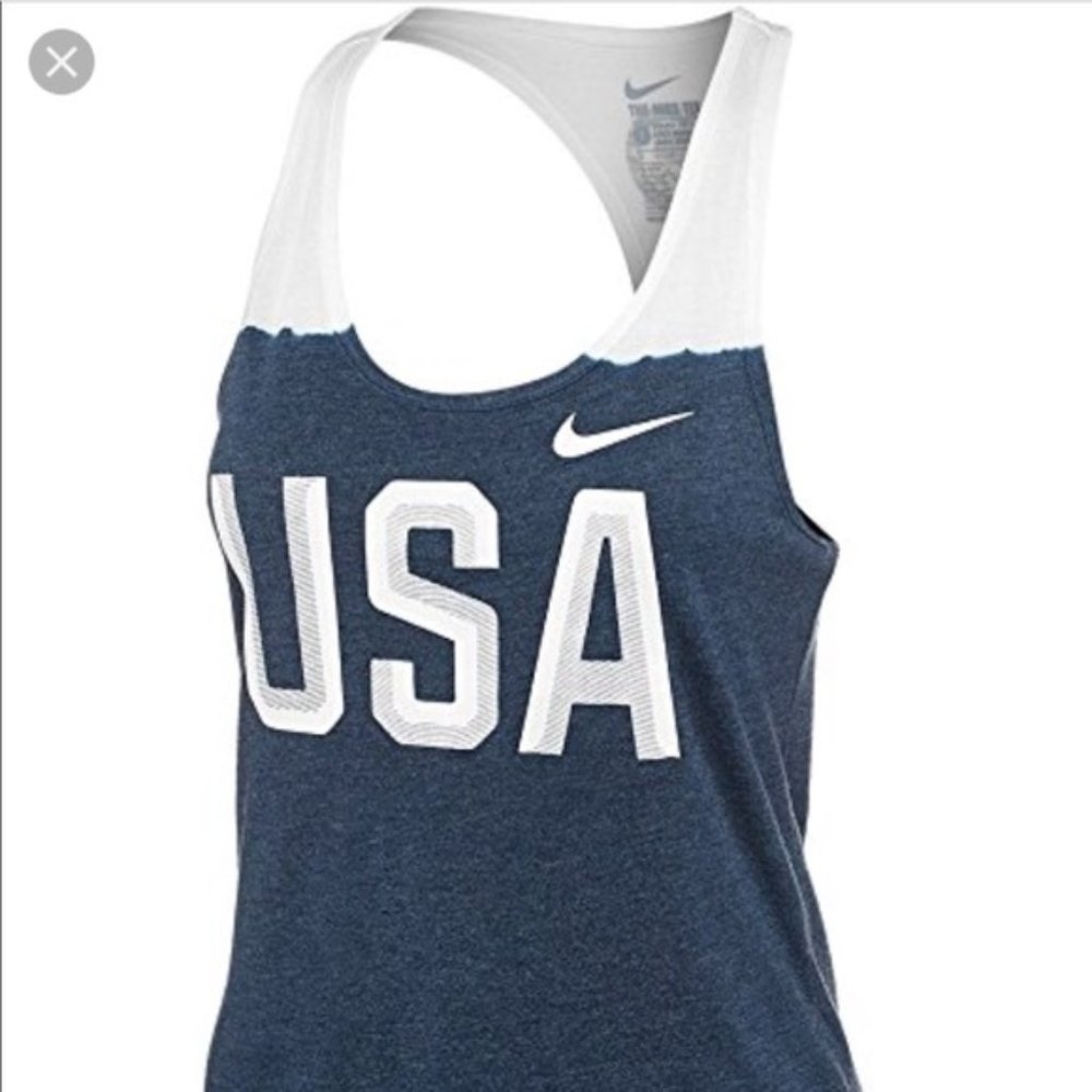 Nike USA Women's Olympic Tank Top Size Small
